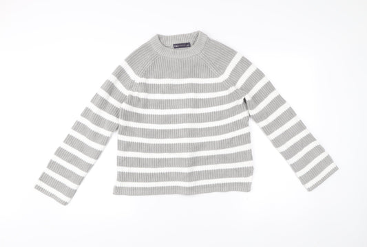 Womens UK Size S Marks and Spencer Grey Pullover Jumper