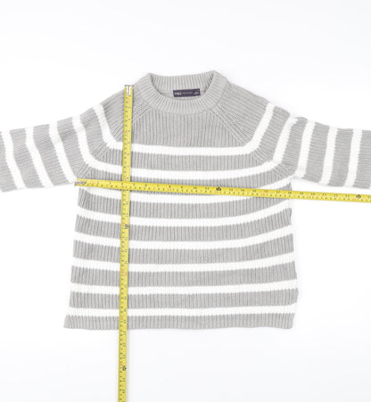 Womens UK Size S Marks and Spencer Grey Pullover Jumper