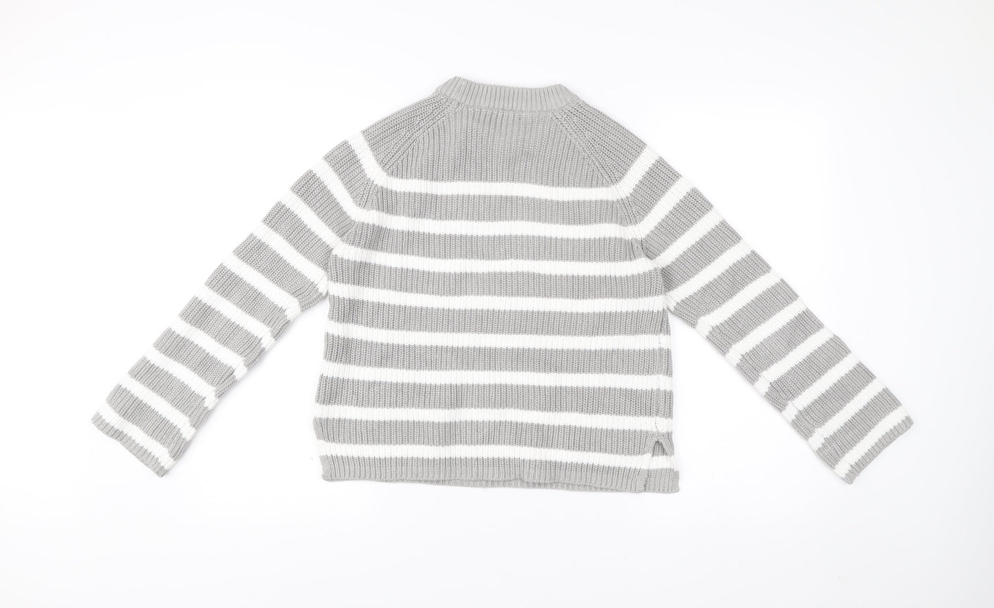 Womens UK Size S Marks and Spencer Grey Pullover Jumper
