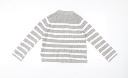 Womens UK Size S Marks and Spencer Grey Pullover Jumper