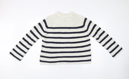 Womens UK Size M Marks and Spencer Multicoloured Pullover Jumper