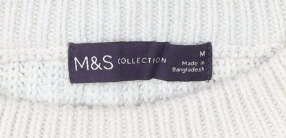 Womens UK Size M Marks and Spencer Multicoloured Pullover Jumper