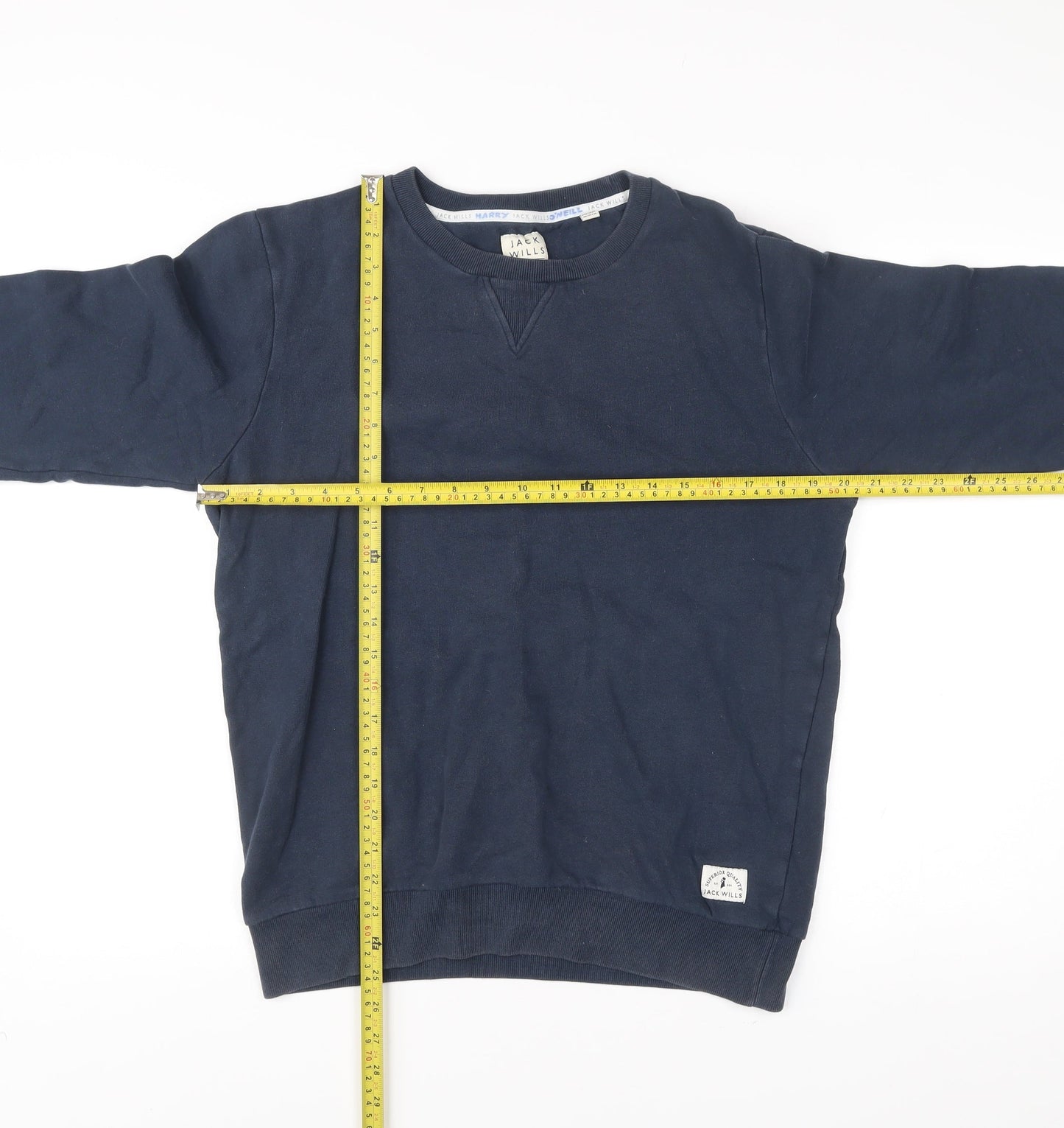 Mens UK Size S Jack Wills Blue Pullover Sweatshirt