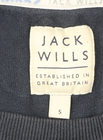 Mens UK Size S Jack Wills Blue Pullover Sweatshirt