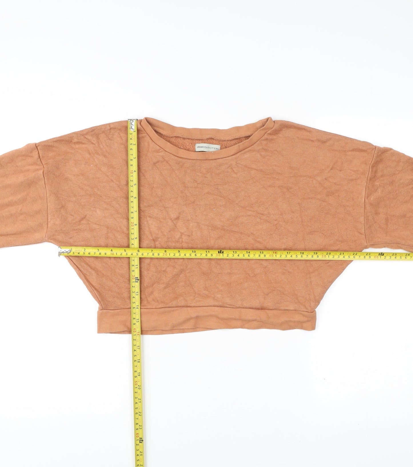 Urban Outfitters Women’s Brown Cropped Pullover Sweatshirt Size S