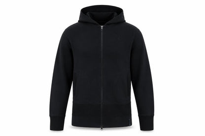 Mens UK Size M DOMYOS Black Full Zip Hoodie