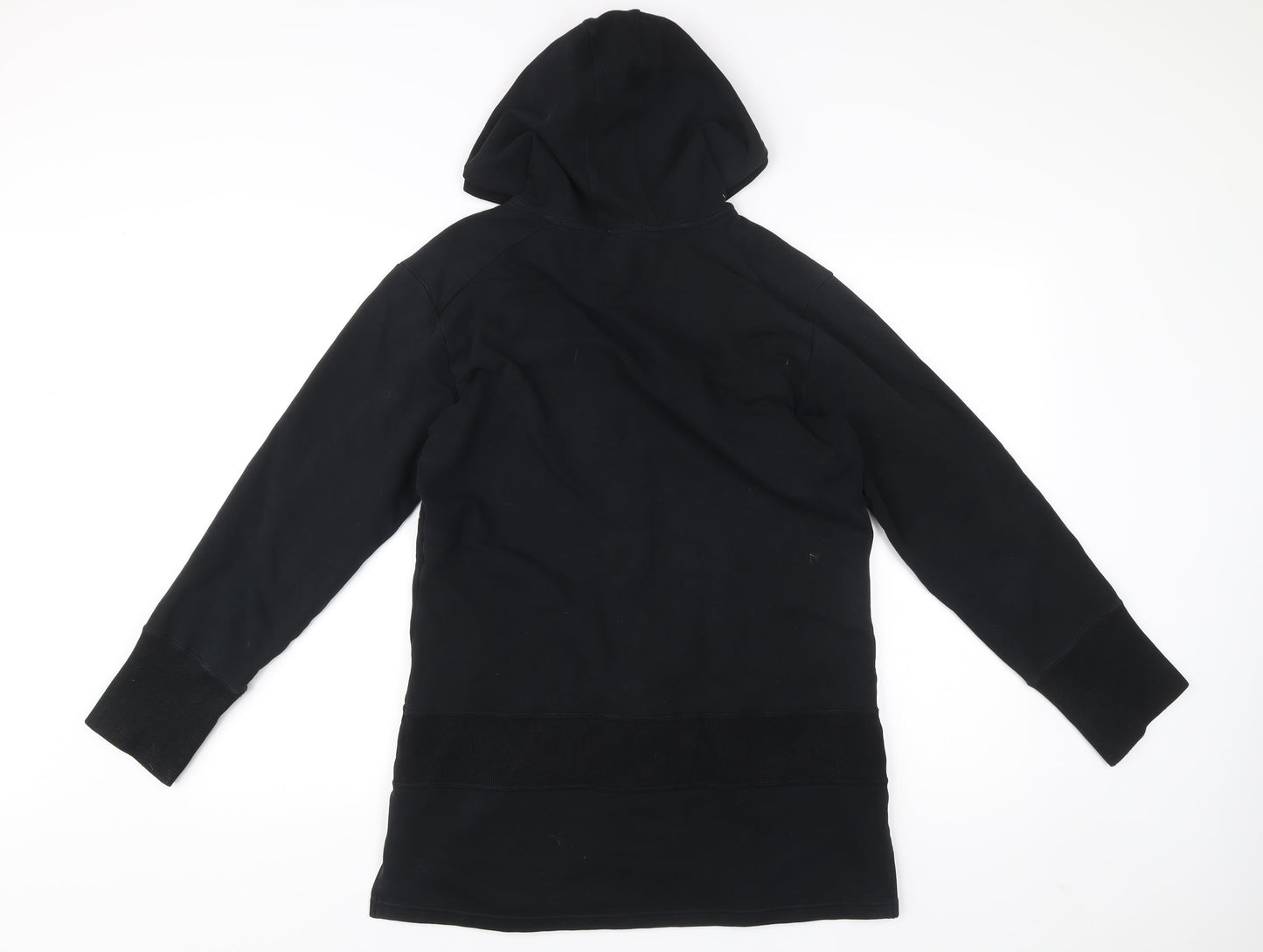 Mens UK Size M DOMYOS Black Full Zip Hoodie