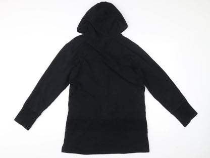 Mens UK Size M DOMYOS Black Full Zip Hoodie