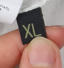 Napapijri Men’s White XL Graphic Print Crew Neck Cotton T-Shirt