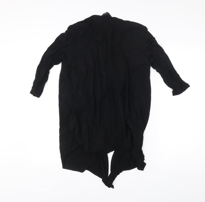 Womens UK Size 16 Yours Black Tunic Blouse