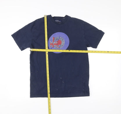 Mens UK Size M Ben Sherman Blue  T-Shirt