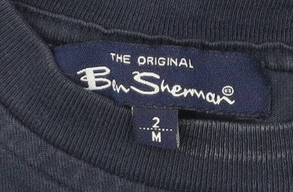 Mens UK Size M Ben Sherman Blue  T-Shirt