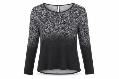 Womens UK Size L Oasis Black Basic Blouse