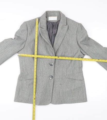 Womens UK Size 16 AMARANTO Regular Grey Blazer