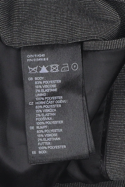 Mens UK Size 38 H&M Regular Grey Suit Jacket