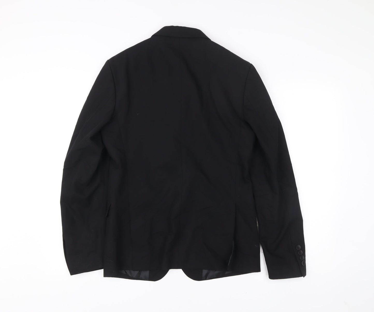 Mens UK Size 36 Zara Regular Black Suit Jacket