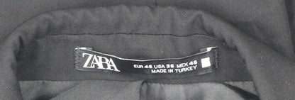 Mens UK Size 36 Zara Regular Black Suit Jacket