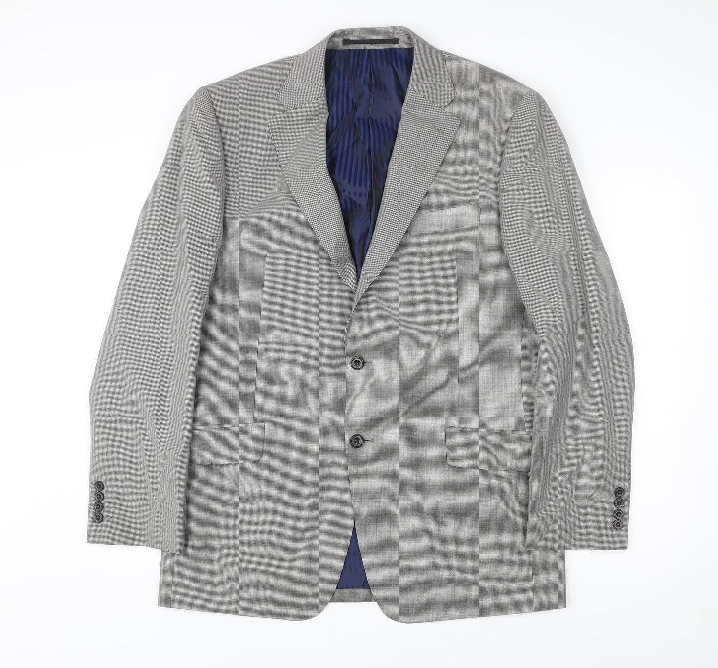Mens UK Size 42 Marks and Spencer Regular Grey Suit Jacket