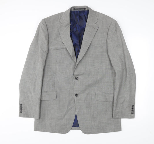 Mens UK Size 42 Marks and Spencer Regular Grey Suit Jacket