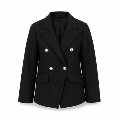 Sinsay Womens Black Polyester Blazer Jacket Size S Business Casual