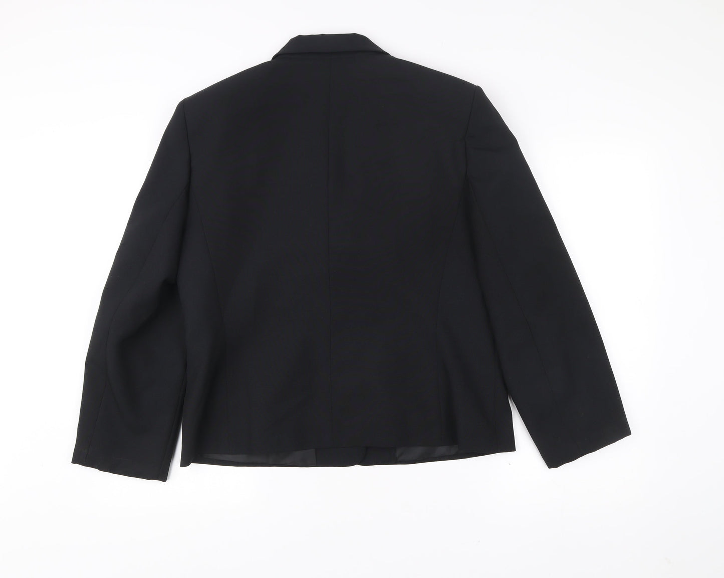 BHS Women’s Black Suit Jacket Size 16 Regular Fit Workwear