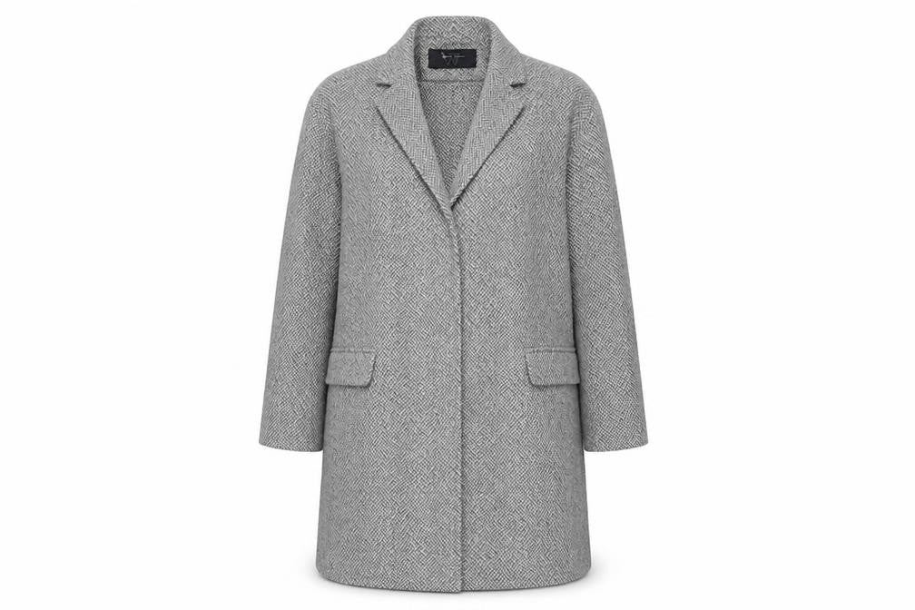 Womens UK Size 20 BHS Grey Overcoat