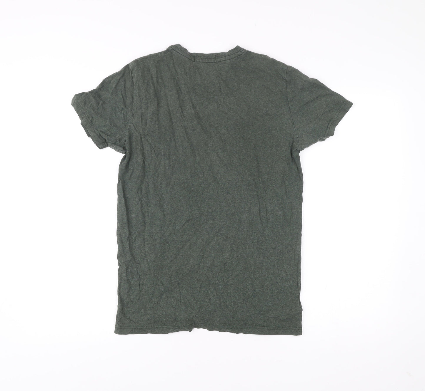 Mens UK Size S Fred Perry Green  T-Shirt