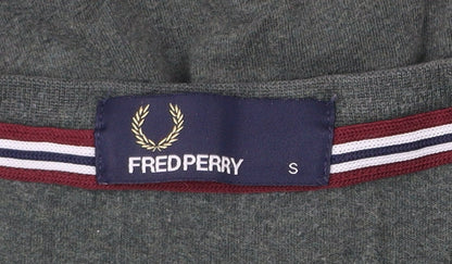 Mens UK Size S Fred Perry Green  T-Shirt
