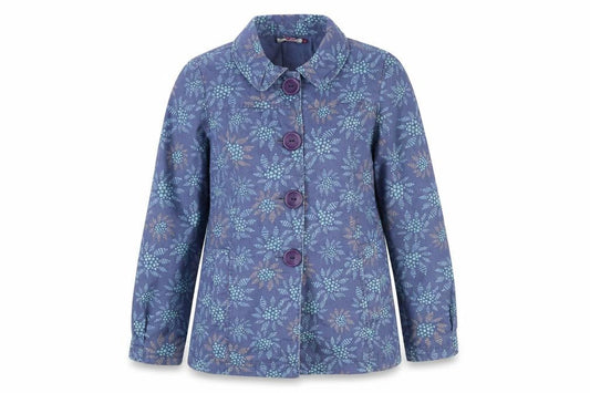 Womens UK Size 12 Monsoon Blue Trench Coat