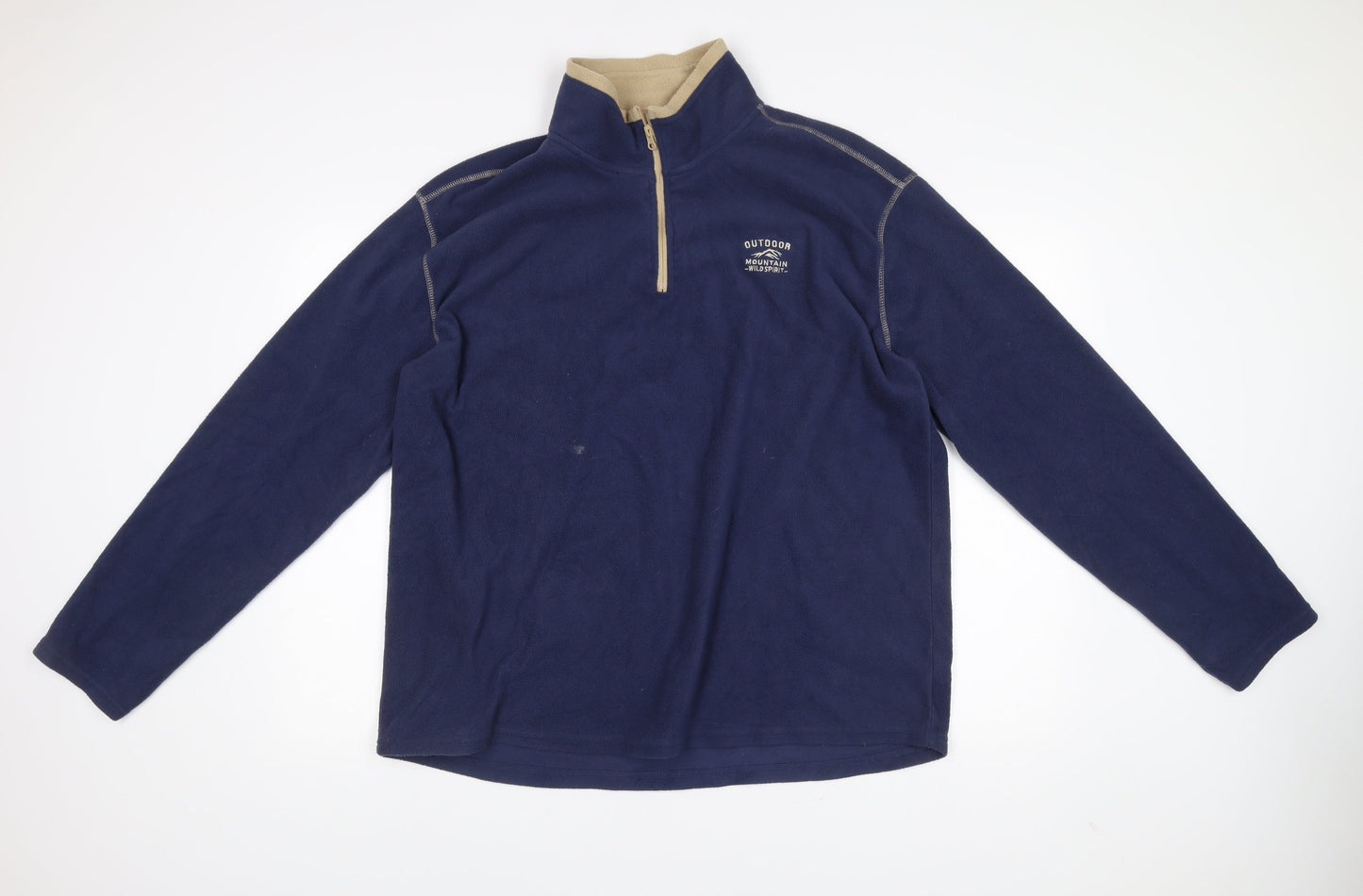 Mens UK Size XL Atlas For Men Blue Pullover Sweatshirt