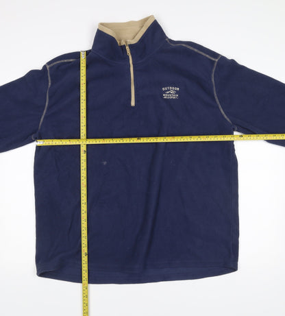 Mens UK Size XL Atlas For Men Blue Pullover Sweatshirt