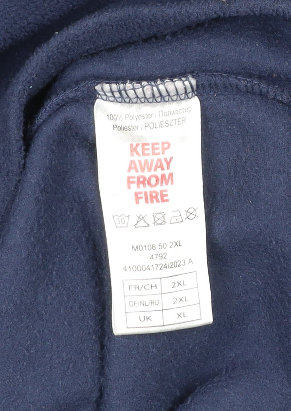 Mens UK Size XL Atlas For Men Blue Pullover Sweatshirt