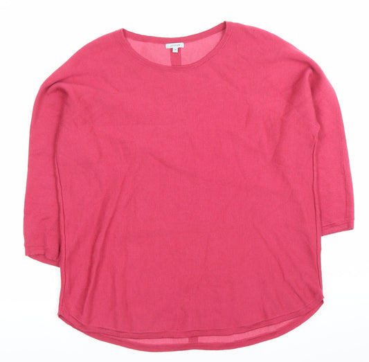 Jigsaw Women’s Pink Wool Blend Pullover Jumper Size M