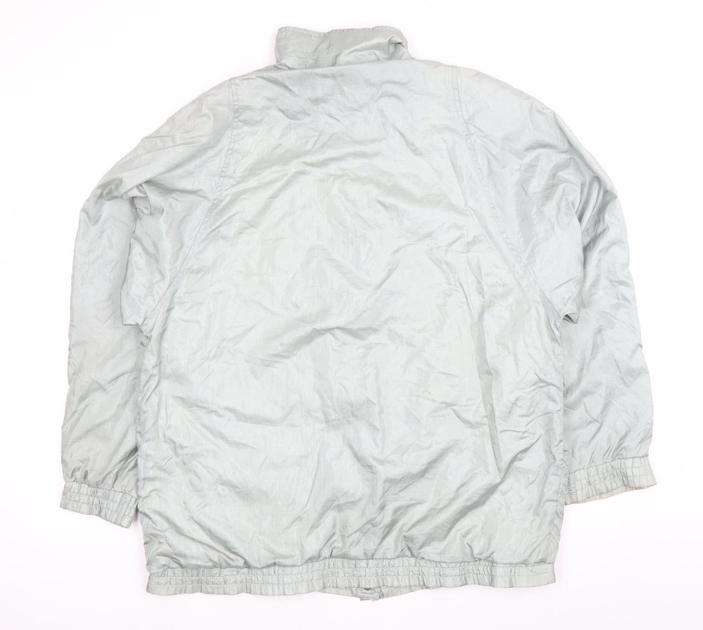Haband Women’s Grey Nylon Mid-Length Casual Jacket L