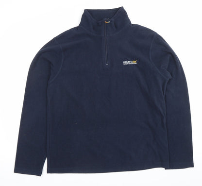 Mens UK Size M Regatta Blue Pullover Sweatshirt