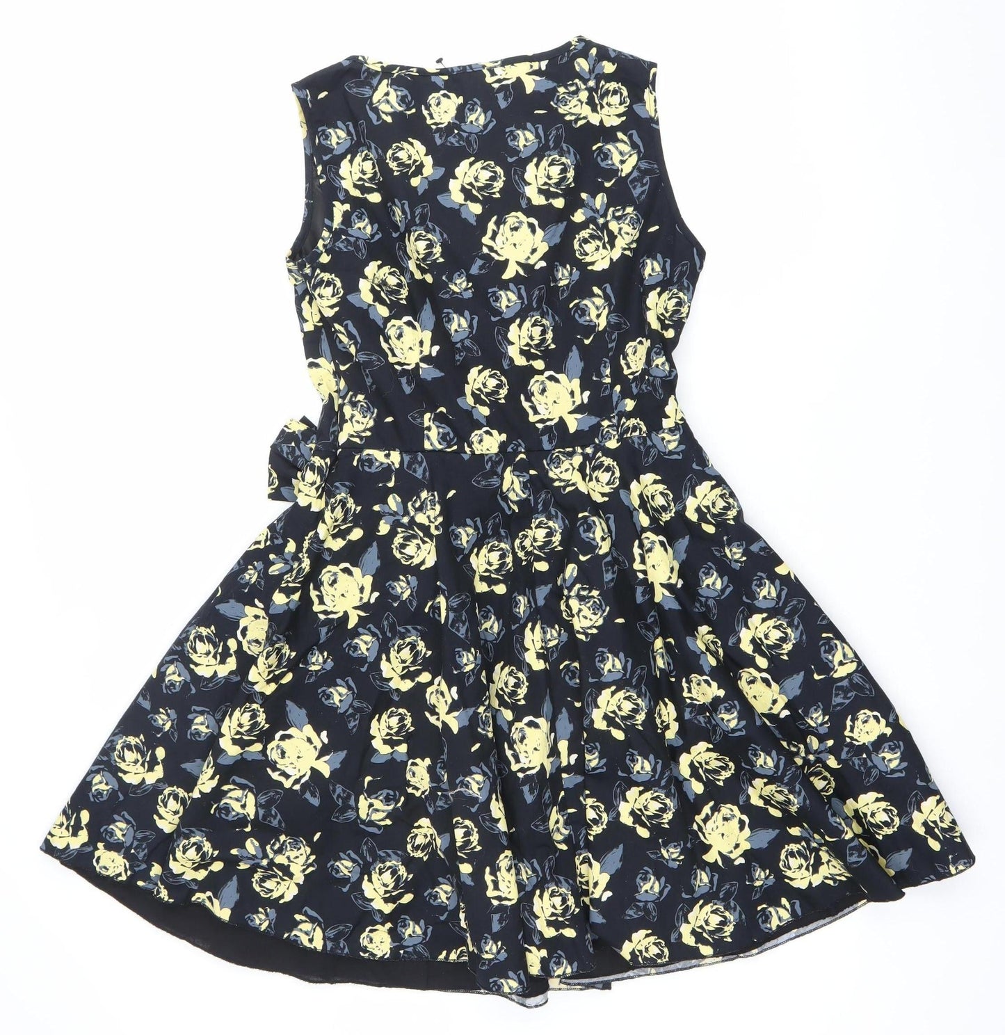 Atmosphere Women’s Black Floral Fit & Flare Dress Size 10