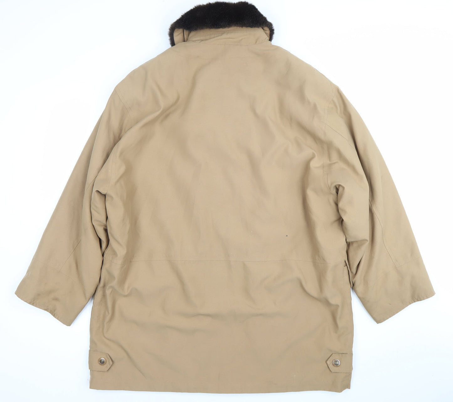 Womens UK Size L Viyella Beige Overcoat