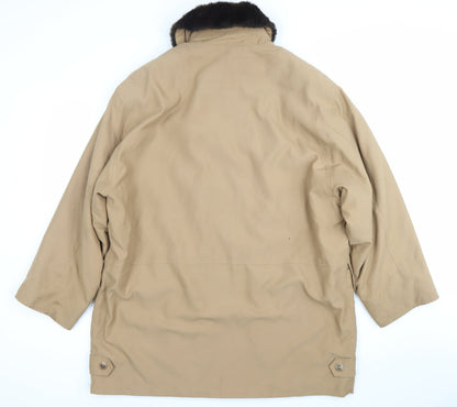 Womens UK Size L Viyella Beige Overcoat