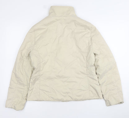 Womens UK Size 12 Precis Beige Puffer Jacket