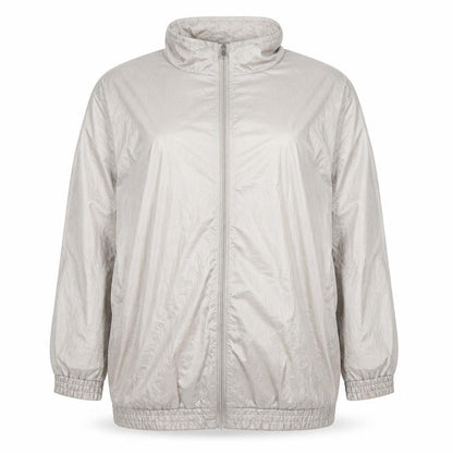 Haband Womens Plus Size 20 Beige Windbreaker Jacket Casual Nylon