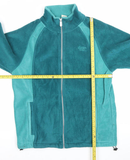 Mens UK Size S Cotton Traders Green Basic Jacket