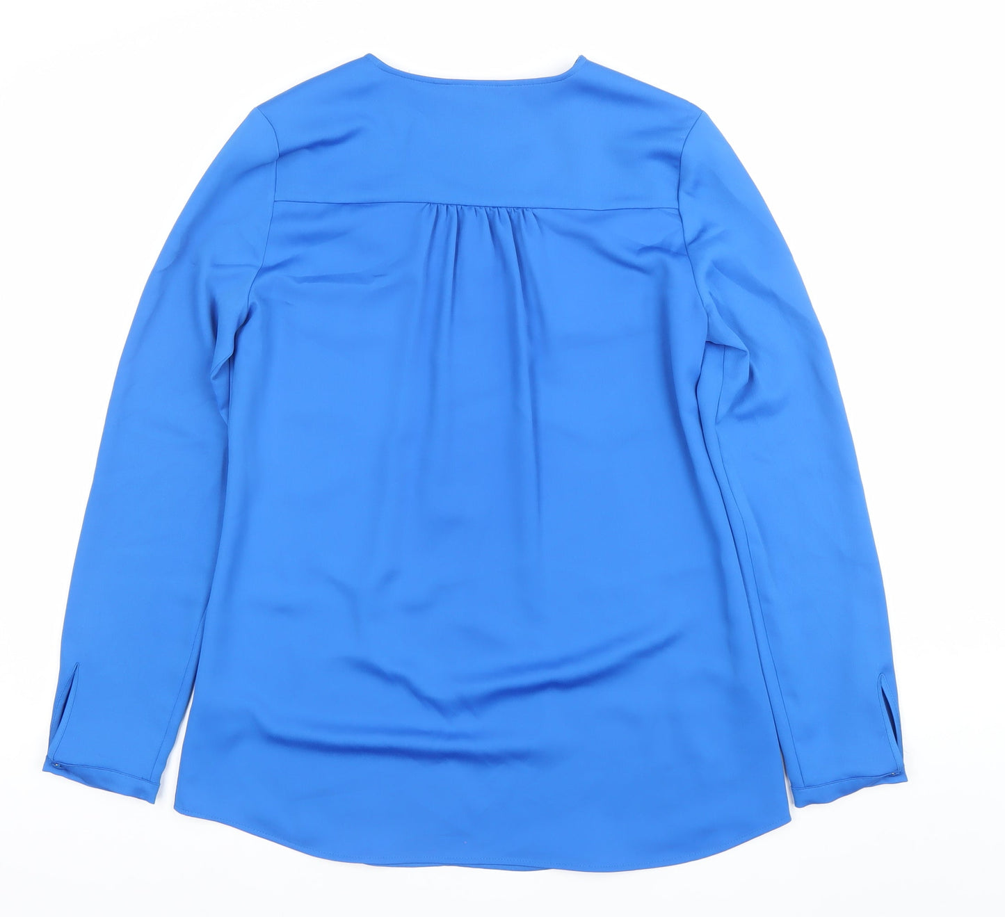Womens UK Size 10 Star by Julien Macdonald Blue Tunic Blouse