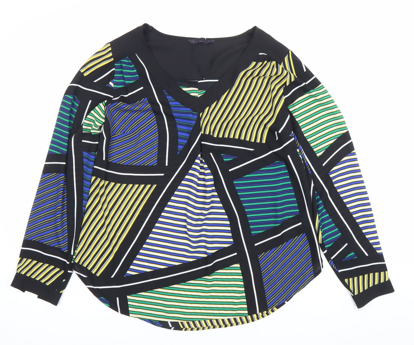 Womens UK Size 8 Marks and Spencer Multicoloured Tunic Blouse