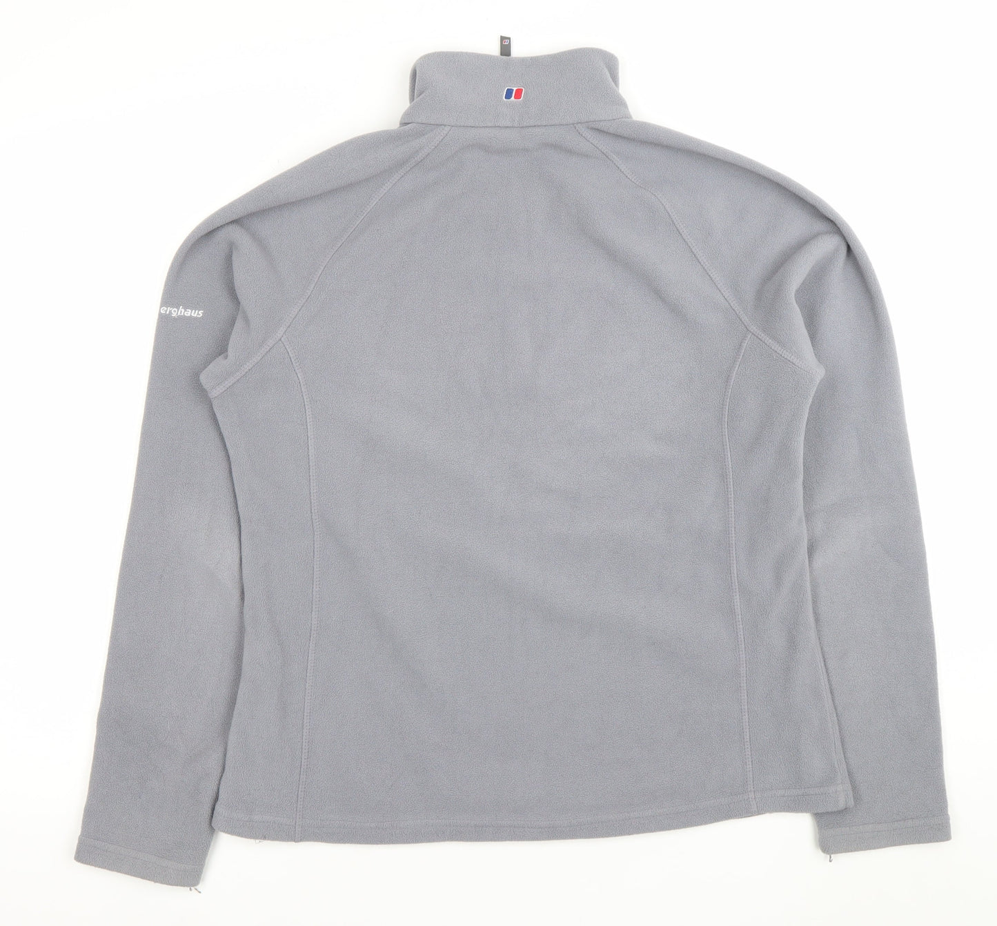 Berghaus Women’s Grey Fleece Sweatshirt Size 14 Regular Outdoor Pullover