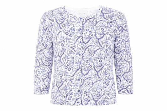 Womens UK Size 12 Laura Ashley Multicoloured Cardigan Jumper