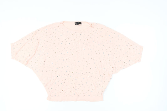 Womens UK Size S Phase Eight Pink Pullover Jumper