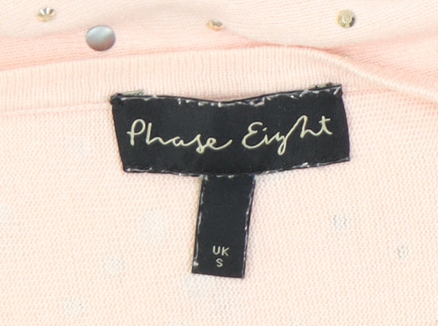 Womens UK Size S Phase Eight Pink Pullover Jumper