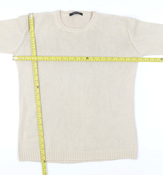 Womens UK Size 1012 Dunnes Stores Beige Pullover Jumper