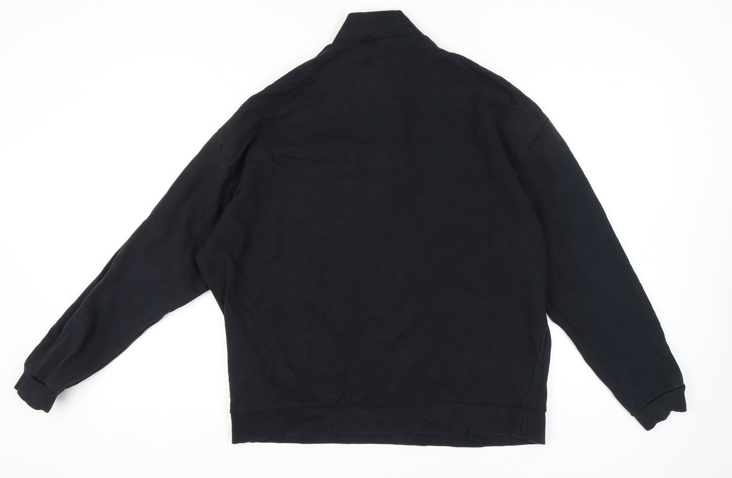 Mens UK Size XL ASOS DESIGN Black Pullover Sweatshirt