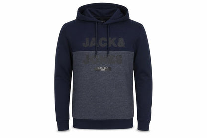 Mens UK Size S JACK & JONES Blue Pullover Hoodie